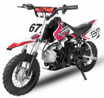 Dirt Bike Storm V2 90cc automatique rouge 10/10 pouces