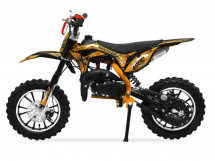 Moto cross Eco 49cc orange 10/10 pouces