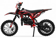 Moto cross Eco 49cc rouge 10/10 pouces