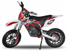 Moto cross électrique 500W lithium 36V Gazelle rouge 10/10 pouces