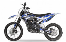 Moto cross Hurricane 250cc bleu 19/16 pouces