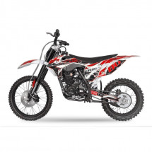 Moto cross Hurricane 250cc rouge 19/16 pouces