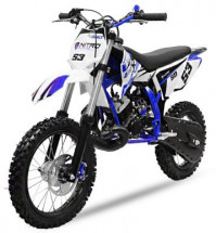 Moto cross Nitro NRG50 50cc bleue 14/12 pouces