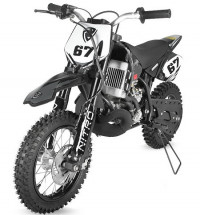 Moto cross Nitro NRG50 RS 49cc noire 12/10 pouces