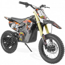 Moto cross orange 1300W lithium 14/12 pouces Sparting