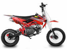 Moto cross Sky 125cc rouge 14/12 pouces