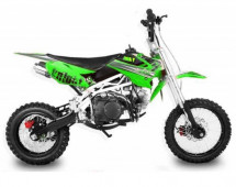 Moto cross Sky 125cc verte 14/12 pouces