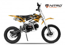 Moto cross Sky Deluxe 125cc orange 17/14 pouces