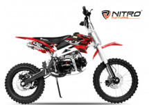 Moto cross Sky Deluxe 125cc rouge 17/14 pouces