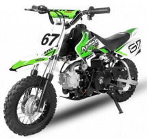 Moto cross Storm E-Start 125cc verte 14/12 pouces