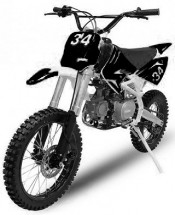 Moto cross Thunder 125cc noire 17/14 pouces