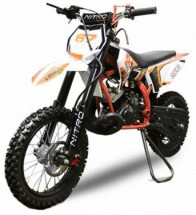 NRG50 Deluxe 50cc orange 14/12 pouces