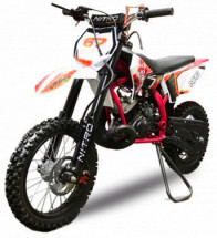 NRG50 Deluxe 50cc rouge 14/12 pouces