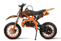 Pocket bike cross Apollo E-Start 49cc orange 10/10 pouces