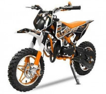 Pocket bike cross Bullbike Sport 49cc orange 10/10 pouces