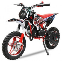 Pocket bike cross Bullbike Sport 49cc rouge 10/10 pouces