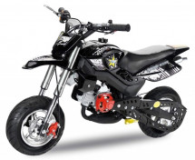 Pocket bike cross Hobbit Sport 49cc blanche 6.5/6.5 pouces