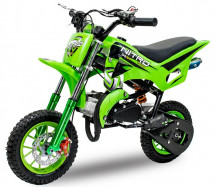 Pocket bike DS67 Sport 49cc verte 8/8 pouces