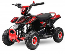 Pocket quad 49cc noir et rouge Madox 4 pouces