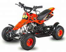 Pocket quad 49cc orange Sios deluxe 4 pouces