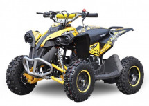 Quad 125cc automatique Avenger luxe jaune 6 pouces