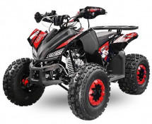 Quad 125cc e-start automatique rouge Quadro sport 7 pouces