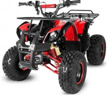 Quad ado 125cc e-start automatique rouge Toronto RS 8 pouces