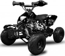 Quad ado 125cc Léopard RG7 e-start automatique noir 7 pouces