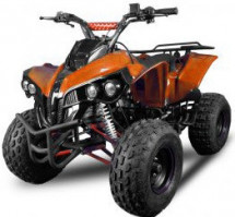 Quad ado 125cc semi automatique Warrior 3G8 XXL orange 8 pouces