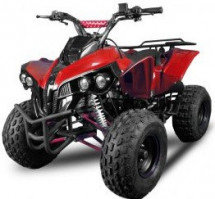 Quad ado 125cc semi automatique Warrior 3G8 XXL rouge 8 pouces