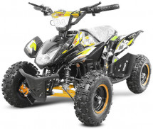 Quad électrique enfant 800w jaune Jumpy deluxe 6 pouces