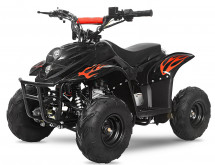 Quad enfant 125cc Bigfoot LED rouge 6 pouces