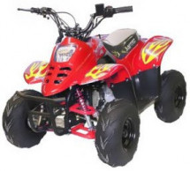 Quad enfant 125cc Bigfoot rouge 6 pouces