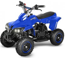 Quad enfant 49cc Anaconda bleu 6 pouces