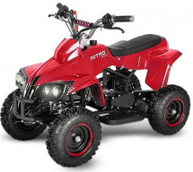 Quad enfant 49cc Anaconda rouge 6 pouces