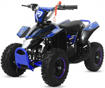 Quad enfant 49cc e-start noir et bleu Madox 6 pouces