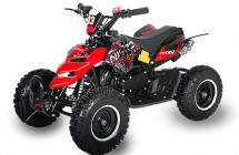 Quad enfant 49cc e-start noir et rose Reptile 6 pouces