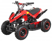 Quad enfant 49cc e-start noir et rouge Python 6 pouces