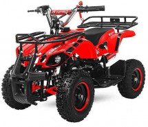 Quad enfant 49cc e-start rouge Torino 6 pouces