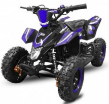 Quad enfant 49cc Madox Deluxe 6 e-start bleu 6 pouces