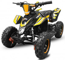 Quad enfant 49cc Madox Deluxe 6 e-start jaune 6 pouces