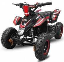 Quad enfant 49cc Madox Deluxe 6 e-start rouge 6 pouces