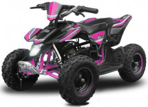 Quad enfant 49cc Madox Premium 6 ATV rose 6 pouces