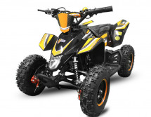 Quad enfant 49cc noir et jaune Madox 6 pouces