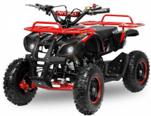 Quad enfant 49cc rouge e-start Utilitaire deluxe 6 pouces