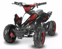 Quad enfant 49cc rouge Python deluxe e-start 6 pouces