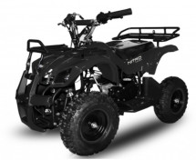 Quad enfant 49cc utilitaire noir Torino 6 pouces