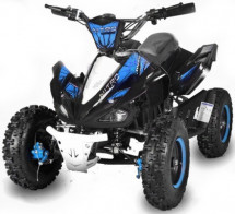 Quad enfant 800w bleu Python deluxe 6 pouces