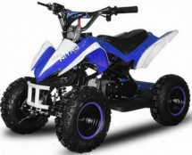 Quad enfant 800W Python bleu 6 pouces