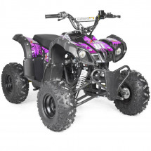 Quad essence 110cc 4 temps noir et rose Brakou 7 pouces